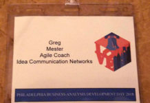 Presentation Slides for IIBA Philadelphia Speaking 20180914 IIBA 20180913 speaker badge